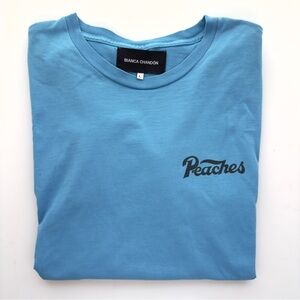 Bianca Chandon Peaches T-Shirt Size Large